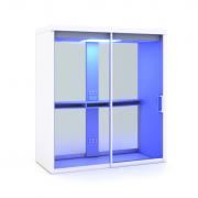 Groupspace S with blue light antibacterial lighting