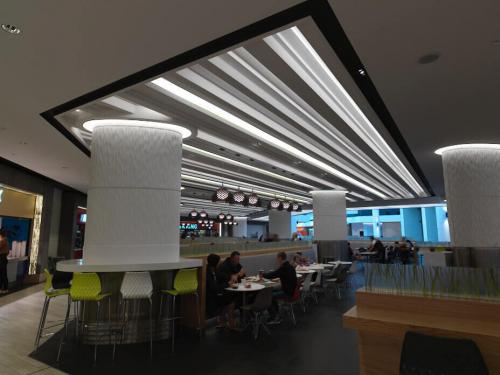 Intu Lakeside shopping centre food court 