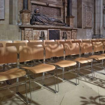 Row of 40/4 Church Chairs in a Canterbury Church