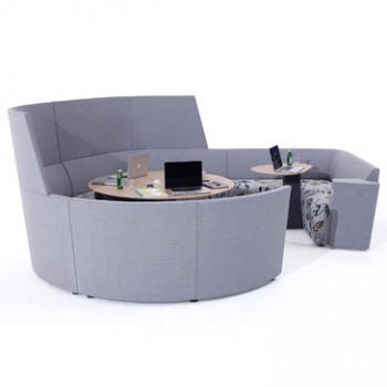 Away from the desk circular hub and extension