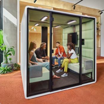 Hush Free L large meeting pod for 4-6 people
