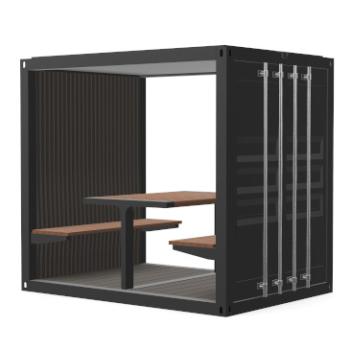 Outdoor container pod