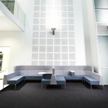 Hive with legs modular seating, from Roger Webb Associates