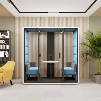 HushFree XM 2 person meeting pod