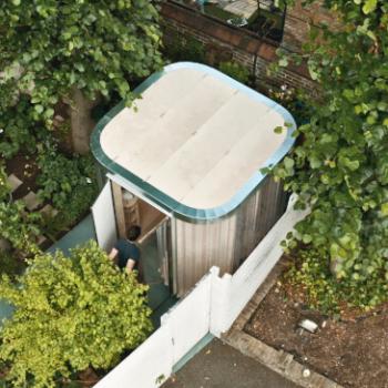 Room in the garden Aerial view