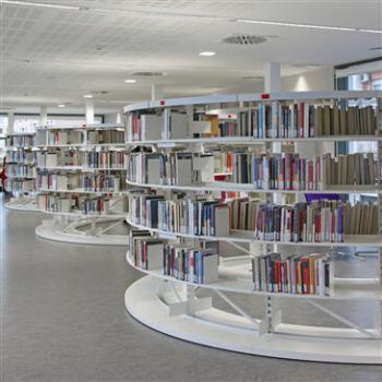 The Nova Library Shelving system offers a modern and minimalist approach to organisation in the work place. Designed by Iduna design - the shelving unit encourages creativity through simplicity.