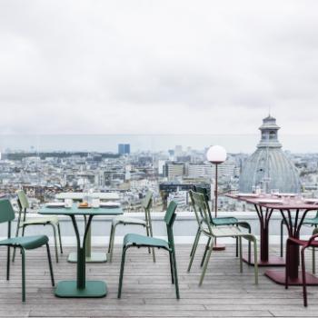 Fermobs Studie all weather outdoor public seating