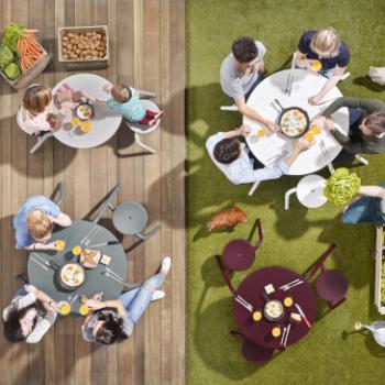 Virus indoor or outdoor seating and tables