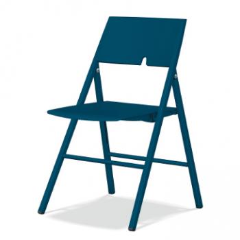 Axa folding chair in blue