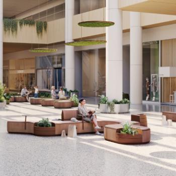 Pelago Public seating in Atrium Setting