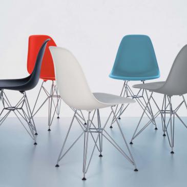 DSR Eames Plastic Side Chair