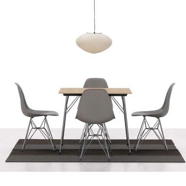 DSR Eames Plastic Side Chair
