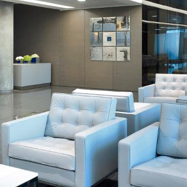 Florence Knoll lounge chair and Relaxed armchair