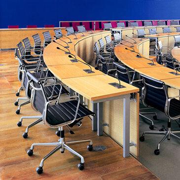 aluminium Group chair EA117 and EA119