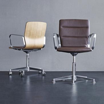 Butterfly swivel meeting chair