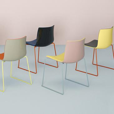 Catifa 46 and 53 cafe chairs