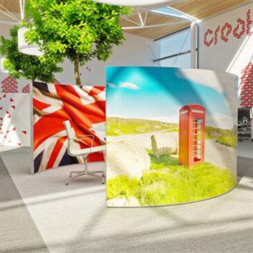 Cocoon fabric screens