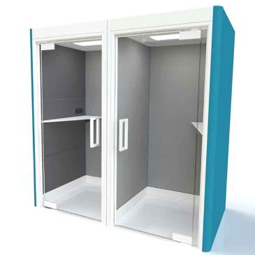 Oasis Linear Phone booth