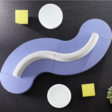 Hive with legs modular seating