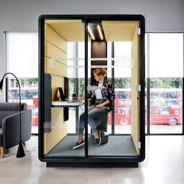 Hush Work Booth Working Environments Furniture Hush Work Booth Working Environments, Hush Office Sofa Booth Seating