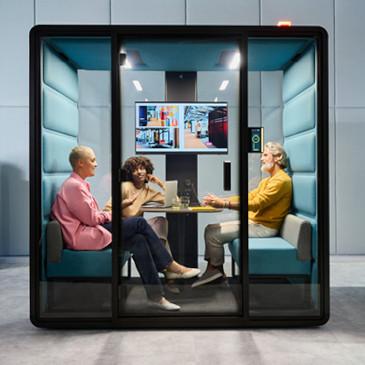 HushFree M Acoustic pod for 1-4 people