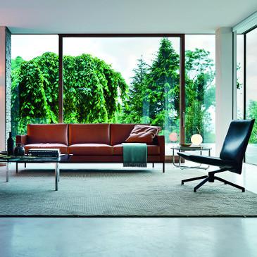 Florence Knoll Sofa and relaxed sofa