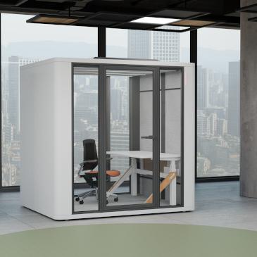 sam large pod for office work or 4 person meetings