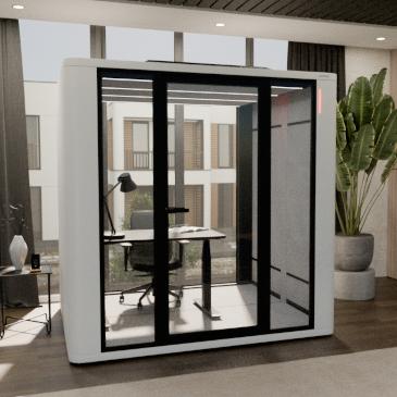 sam large pod for office work or 4 person meetings