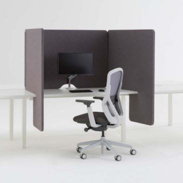 Upholstered 3 sided screen