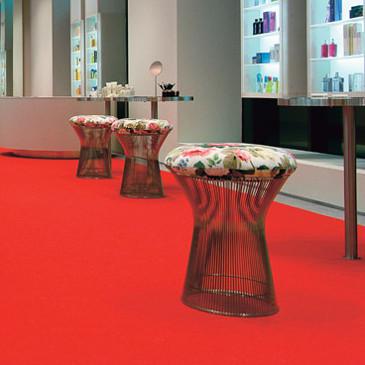 Platner side and lounge chairs