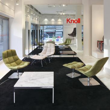 Jehs+Laub lounge chair and Ottoman