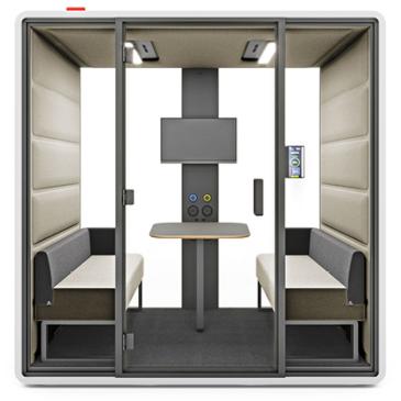 HushFree M Acoustic pod for 1-4 people