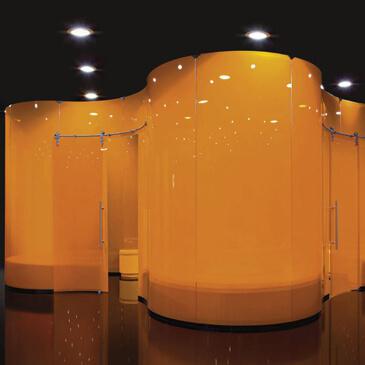 glass partitions