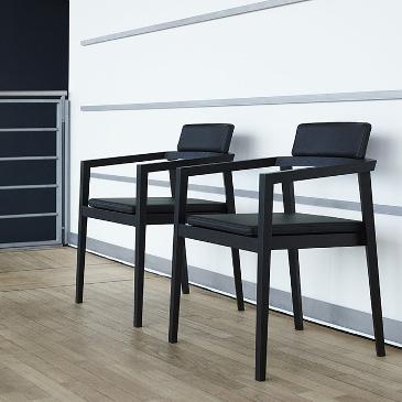 Session Wood Stacking Chair