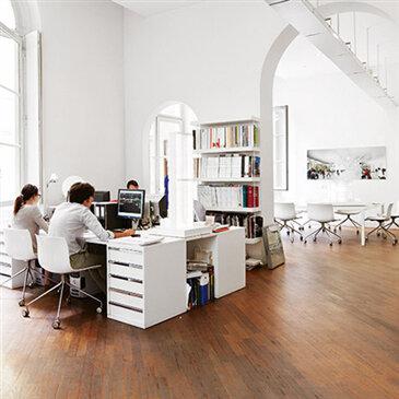 Catifa 46 and 53 Trestle chair