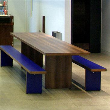 Waldo School bench tables