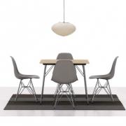 DSR Eames Plastic Side Chair