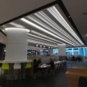 Intu Lakeside shopping centre food court 