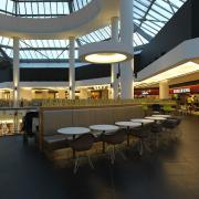 Intu Lakeside shopping centre food court 