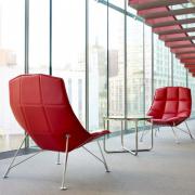 Jehs+Laub lounge chair and Ottoman