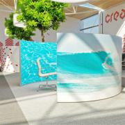 Cocoon fabric screens