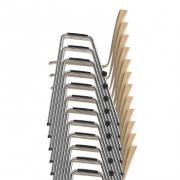 Interlink stacking chair