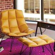 Jehs+Laub lounge chair and Ottoman
