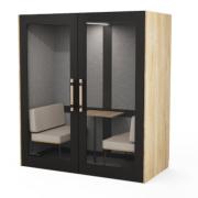 Miibox 2 and 4 person pods