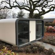 St Lukes Hospice Outdoor Office Pod