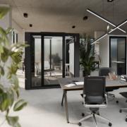 sam large pod for office work or 4 person meetings