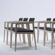 Session Wood Stacking Chair