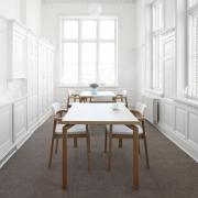 Session Wood Stacking Chair