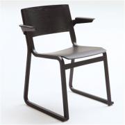 Theo Wood Stacking Chair
