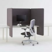 Upholstered 3 sided screen